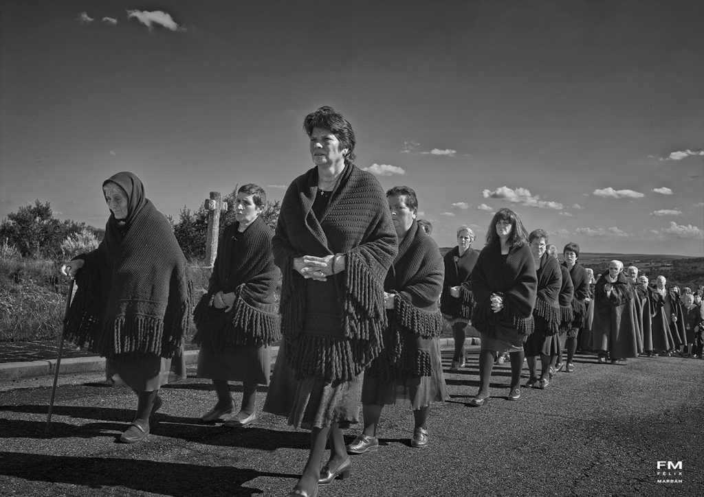 Mujeres cofrades de Bercianos de Aliste